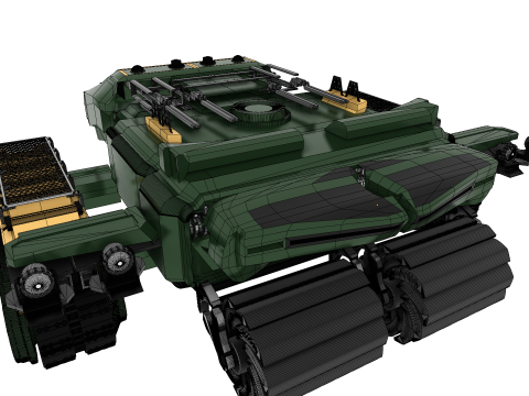 CYBER AGROCAR 3D Model