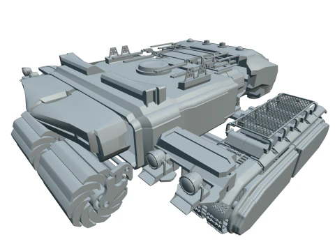 CYBERAGROCAR Modello 3D