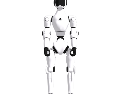 Roboter-Humanode H3 3D Modell