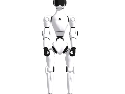 Robot humanode H3 3D Model