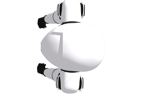 Roboter-Humanode H3 3D Modell