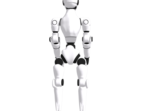 Roboter-Humanode H3 3D Modell