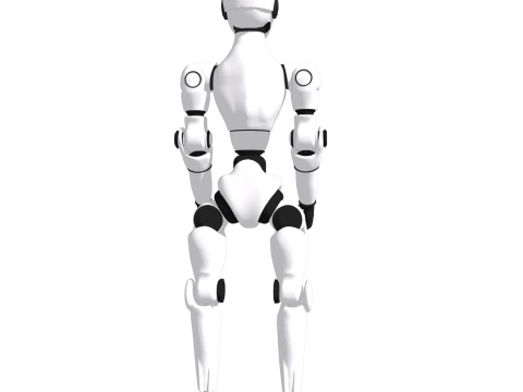Robot humanode H3 3D Model