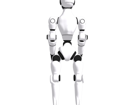 Roboter-Humanode H3 3D Modell