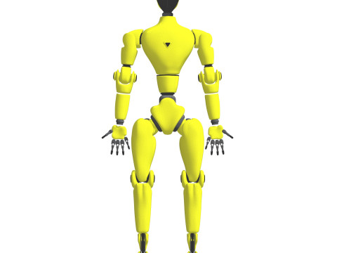 H4 Srie Unitree R2 3D Model