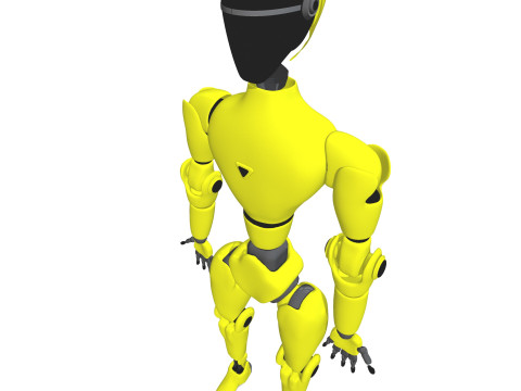 H4 Srie Unitree R2 3D Model