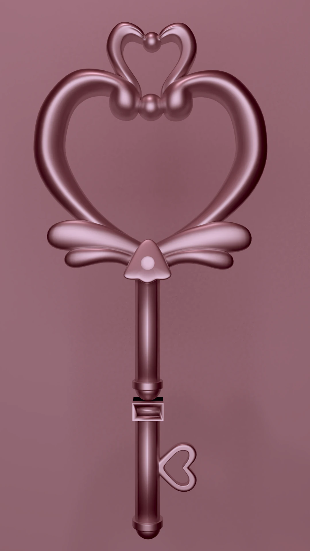 space time key sailor moon cristal chibiusa 3D Model .c4d .max .obj .3ds .fbx .stl .blend 