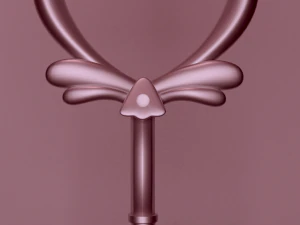 우주 시간 키 세일러 문 크리스탈 치비우사 3D 모델