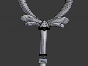 space time key sailor moon cristal chibiusa 3D Model