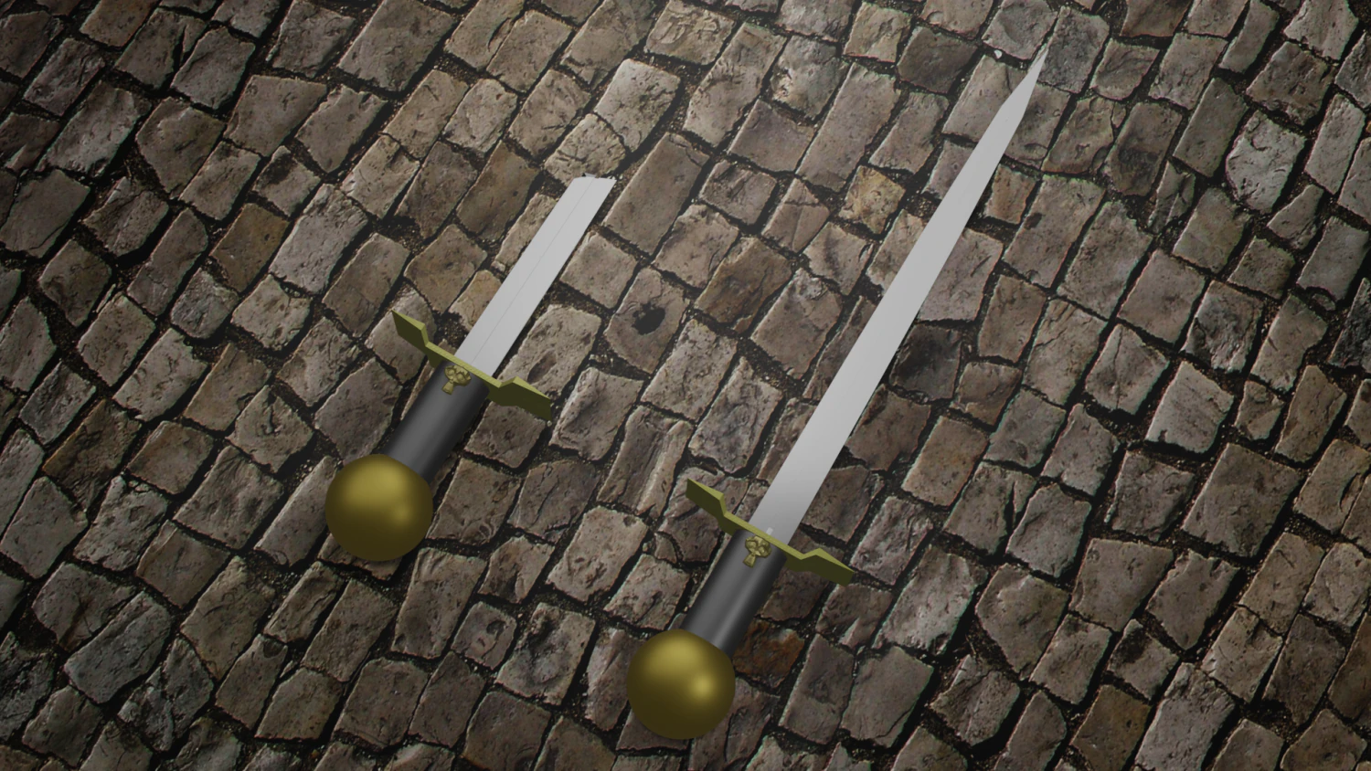 Sword 3D Model .c4d .max .obj .3ds .fbx .stl .blend