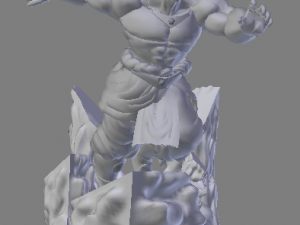 broly 3D Print Model