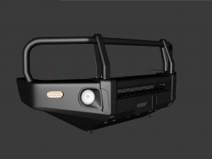 Bumper arb toyota fortuner Modèle 3D