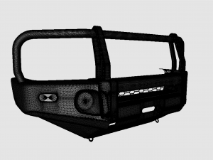 Bumper arb toyota fortuner 3D Model