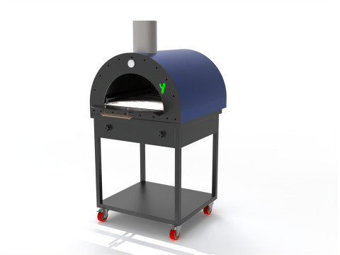 레스토랑 주방 3D 모델