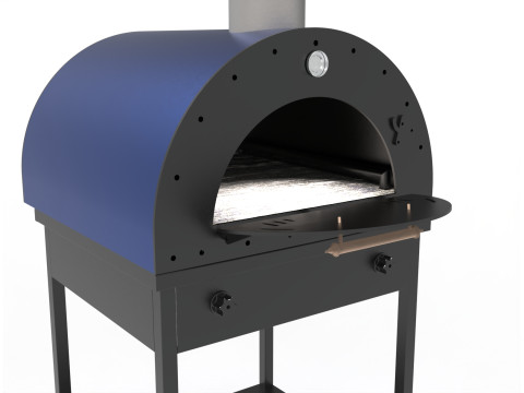 레스토랑 주방 3D 모델