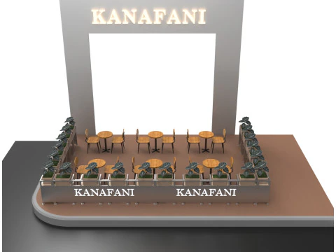 커피와 달콤한 3D 모델