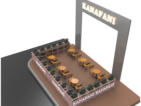 COFFEE AND SWEET 3D Model
