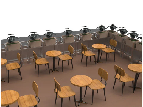 COFFEE AND SWEET 3D Model