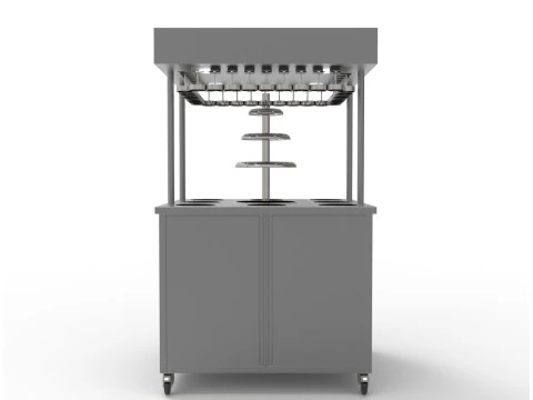 ШОКОЛАДНИЙ ВІЗОК 3D Модель