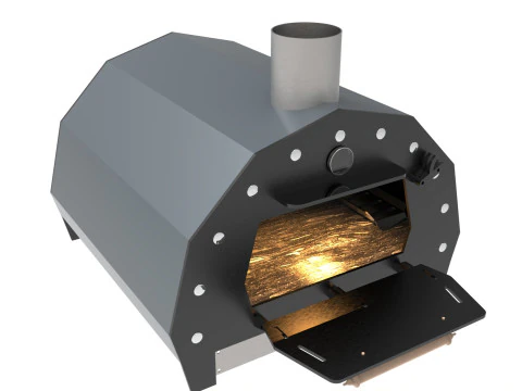 PIZZA OVEN FOR MADE 3D Model
