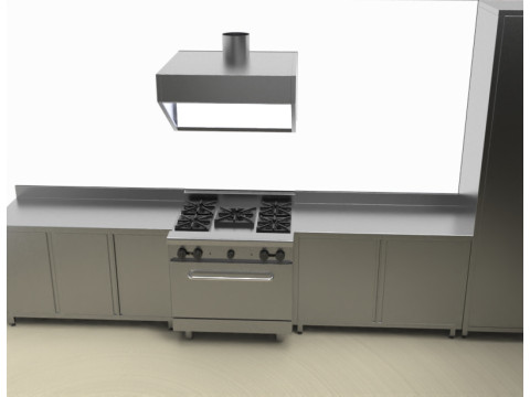 COCINA 02 Modelo 3D