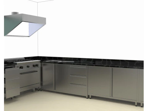 KITCHEN 03 3D Model
