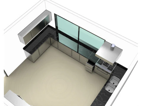 KITCHEN 03 3D Model