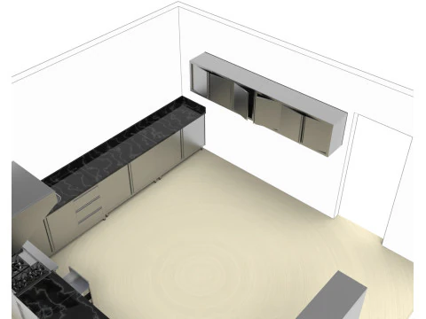 KITCHEN 03 3D Model