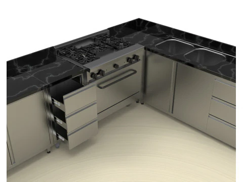 KITCHEN 03 3D Model
