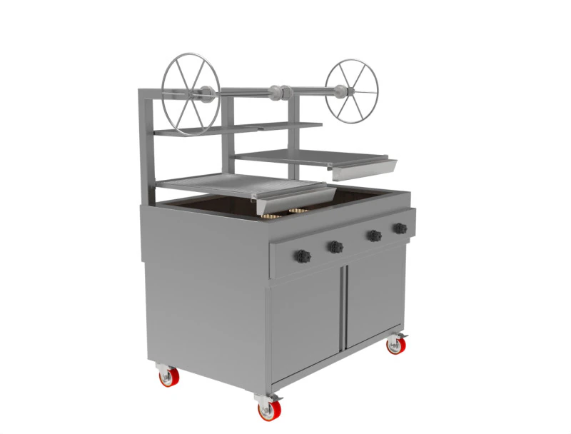 燃气烧烤炉熔岩1200X800X1500mm 3D 模型 .c4d .max .obj .3ds .fbx .stl .blend 