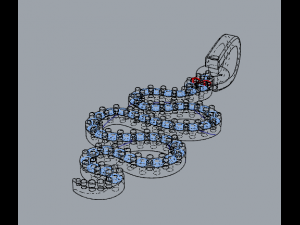 pave diamond sterling silver snake pendant jewelry 3D Print Model