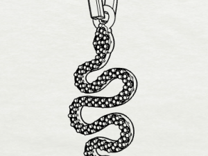 pave diamond sterling silver snake pendant jewelry 3D Print Model
