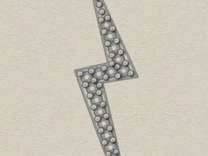 925 sterling silver diamond thunder pendant Modelo de Impressão 3D
