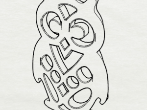 925 sterling silver designer owl pendant Model do druku 3D