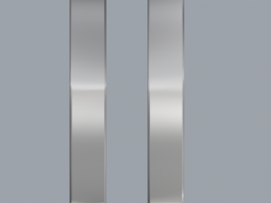sterling silver hoop earrings Modello di stampa 3D