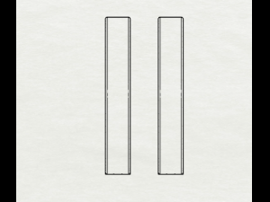 sterling silver hoop earrings Modello di stampa 3D