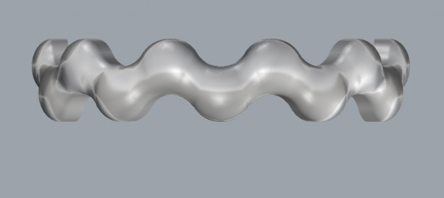 waves designer plain silver ring jewelry 3D Print Model .c4d .max .obj .3ds .fbx .stl .blend 