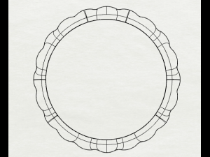 waves designer plain silver ring jewelry 3D Print Model