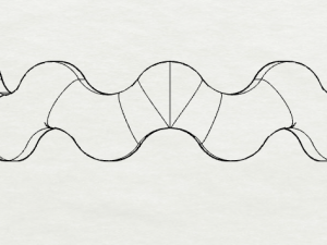 waves designer plain silver ring jewelry 3D Print Model