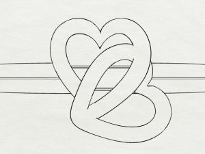 sterling silver double heart ring jewelry 3D Принт Модель