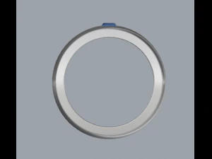 sterling silver single square gents ring 3D Print Model