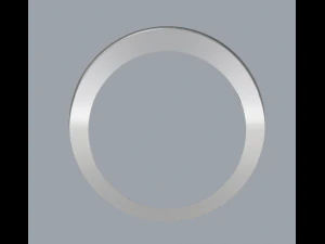 925 sterling silver plain silver ring 3D Print Model