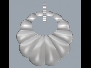 sterling silver purse design pendant jewelry 3D Print Model