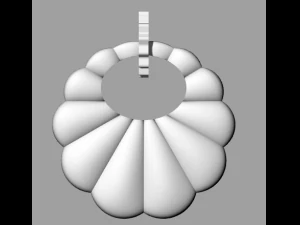 sterling silver purse design pendant jewelry 3D Print Model