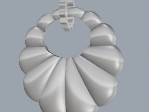 sterling silver purse design pendant jewelry 3D Print Model