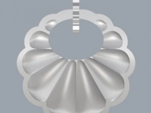 sterling silver purse design pendant jewelry 3D Print Model