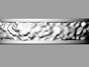 925 sterling silver texture ring jewelry Modelo de Impressão 3D