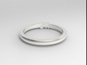 925 sterling silver name ring jewelry Modelo de Impressão 3D