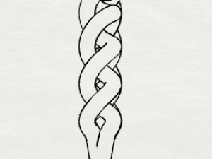 sterling silver twisted ring silver ring 3D Print Model