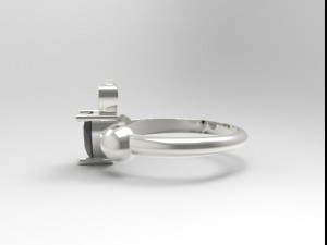 sterling silver claddagh heart ring jewelry Modello di stampa 3D